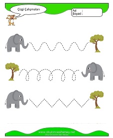 Çizgi Çalışma Sayfaları